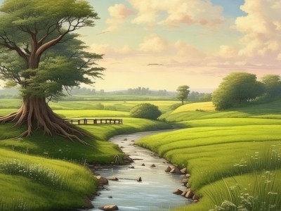 流动的诗意，乡村风景线画卷