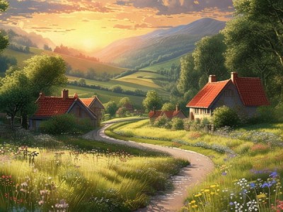美丽乡村风景带掠影