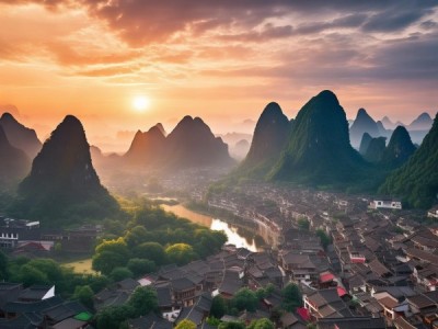 大足古邑，一幅生动的风景画卷