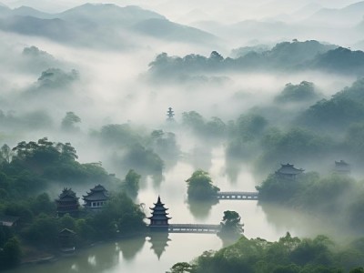 江南烟雨画卷，山水风景的绝美探寻之旅