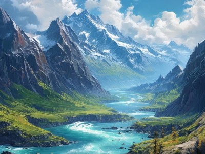 山川画卷，心灵漫步，我的风景游记之旅