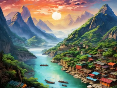 广西，山水画卷中的家乡风情