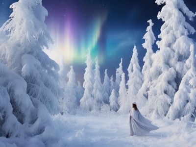 极地风光，冰雪里的诗意画卷