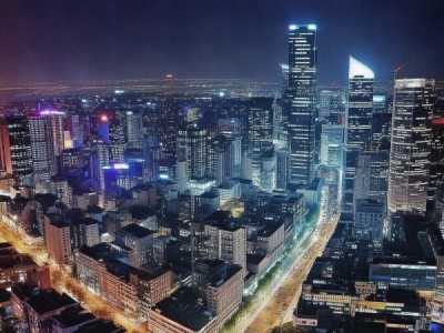夜色华章，城市夜景之美句汇编