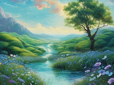心灵画卷，我心灵的风景线