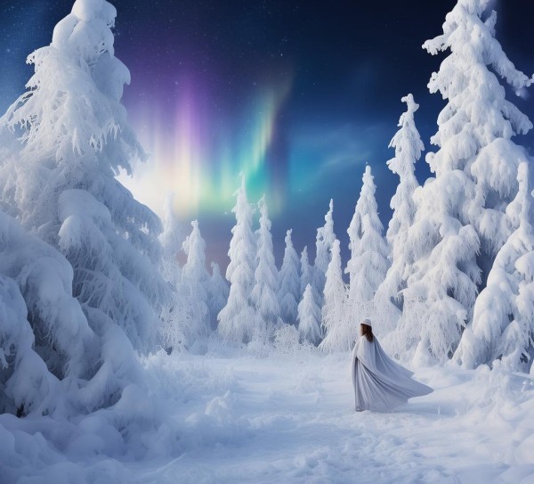 极地风光，冰雪里的诗意画卷,冰雪世界中的诗与画—严寒之美,诗意,第1张