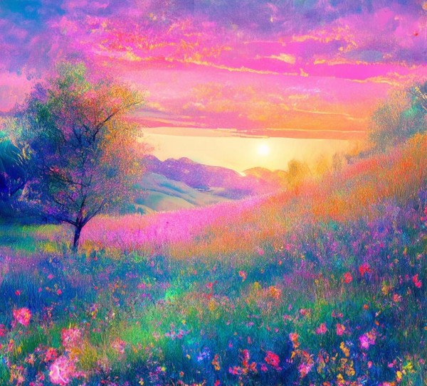 记忆深处的色彩，心中的风景画卷,心中的风景—记忆中的那抹色彩,回忆,光芒,智慧,第1张