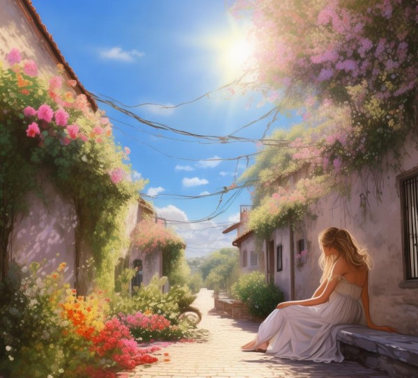 炎炎夏日，诗意炎凉时光,夏日炎炎，诗意盎然的炎热时光,诗意,回忆,第1张