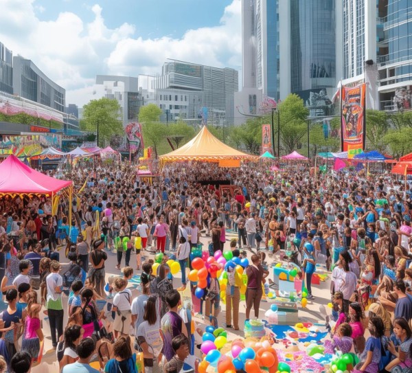 周末狂欢盛宴，全民参与楼盘狂欢活动策划,楼盘周末狂欢周活动方案，打造全民参与的热闹盛宴,楼盘活动,第1张
