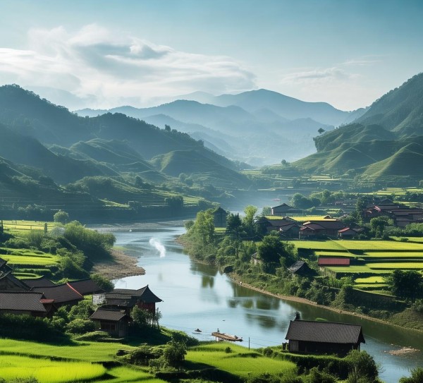 巩义乡村画卷，岁月静好的田园风景线,巩义田园风景线，岁月静好的乡村画卷,漫步,画卷,智慧,第1张