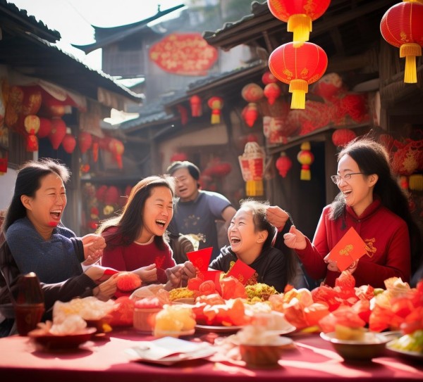 新春红包祝福集锦，欢声笑语暖人心,欢声笑语迎新春，红包祝福暖人心—过年收红包的温馨句子集锦,新春祝福,红包,第1张