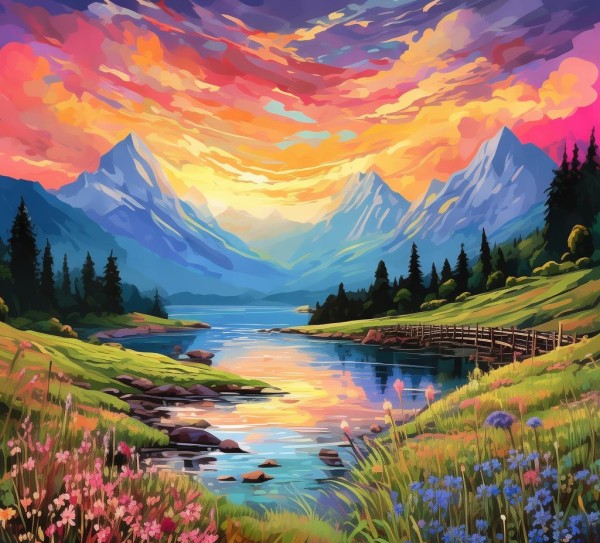 作文中的风景描绘，独好风光的艺术呈现,风景这边独好——作文中的风景描绘艺术,智慧,辉煌,第1张