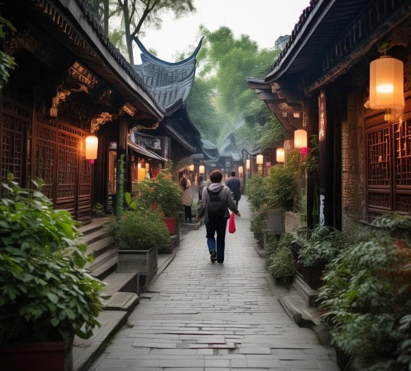 画卷之旅,漫步成都，领略千年古都的风景画卷,漫步,画卷,智慧,第1张