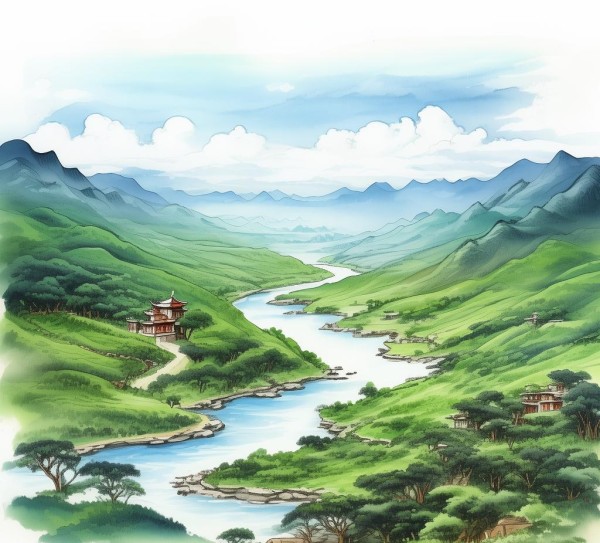 中里美画卷——河南风光掠影,豫地风光，千里画卷——河南风景素描,画卷,第1张
